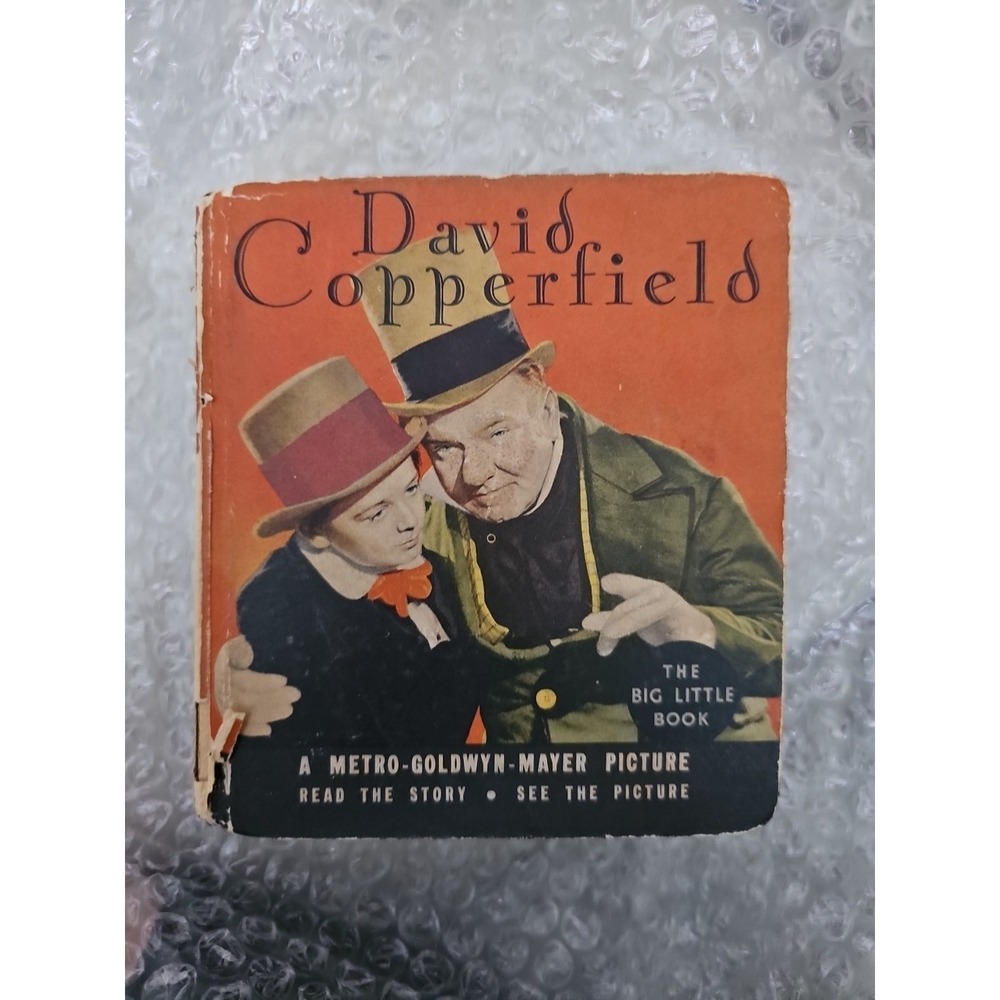 Vintage 1934 David Copperfield Big Little‎ Book Whitman MGM Movie Tie-In #1148